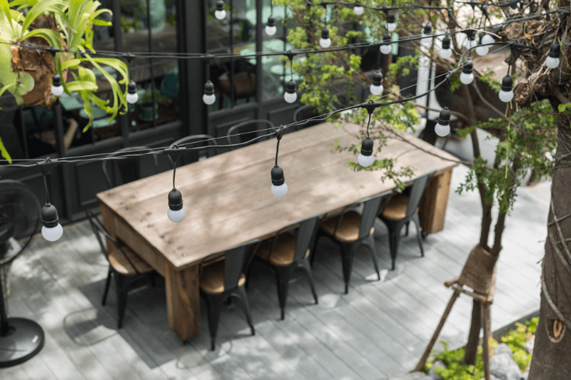 Geling tuinmeubelen
